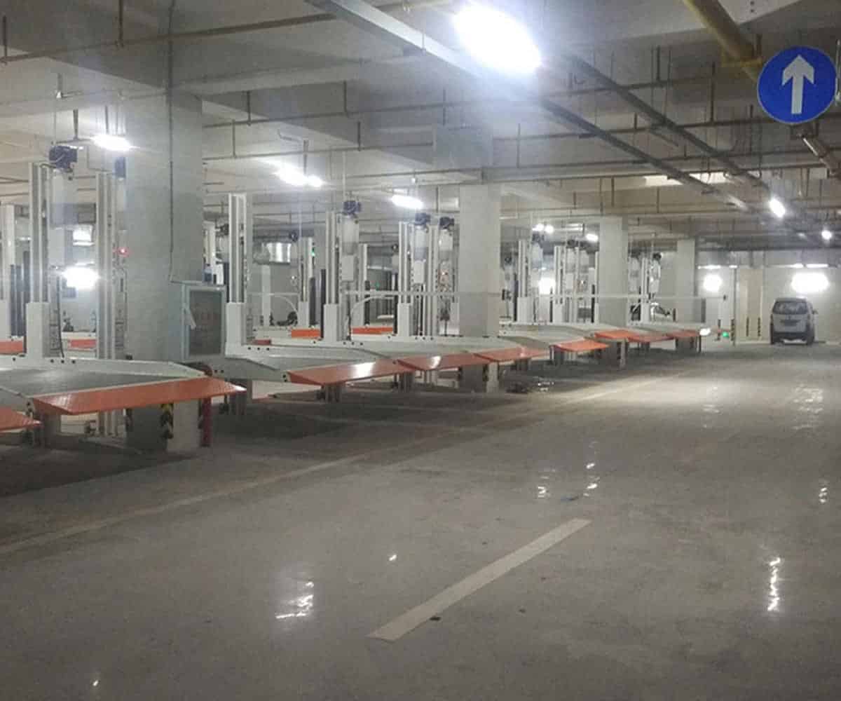 新都雙柱立體停車設(shè)備二手