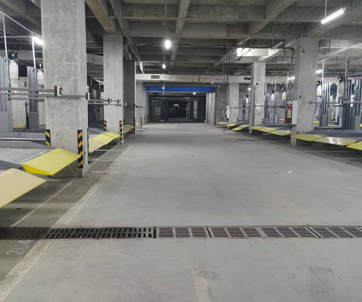 東鄉(xiāng)PSH升降平移式機(jī)械停車拆除