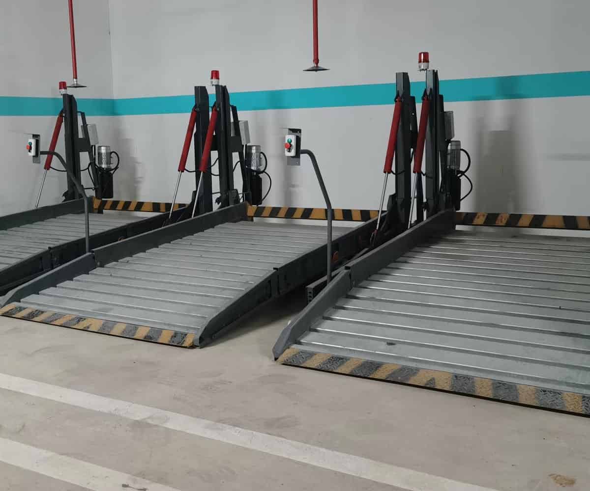 云南四柱簡易升降機械式停車位