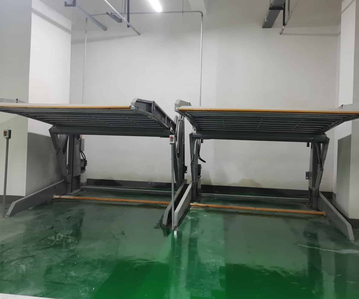長寧地下室俯仰機械式立體停車設(shè)備