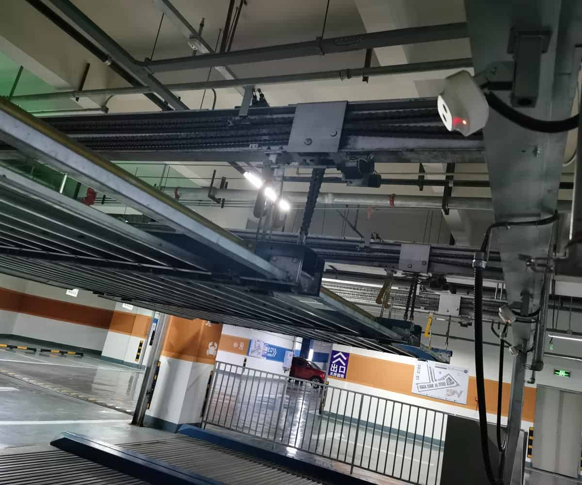 武威負一正三地坑PSH4D1四層升降橫移機械式立體車庫設備
