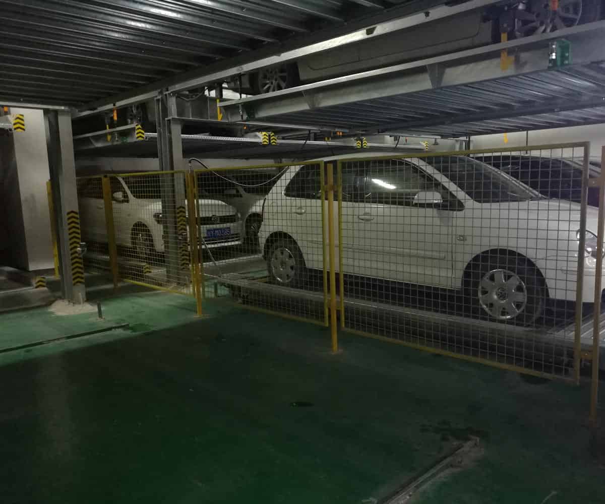 鄰水二層升降平移停車立體車庫(kù)